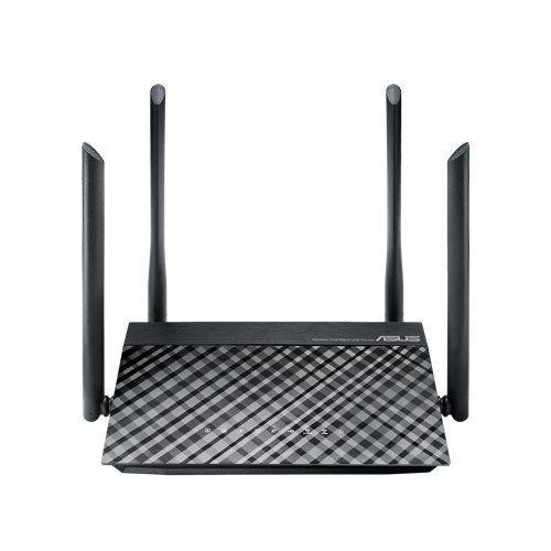 WiFi router Asus RT-AC1200 AP/router, 4x LAN, 1x WAN, 1x USB/ 300Mbps 2,4/ 867Mbps 5GHz 90IG0211-BM3D00
