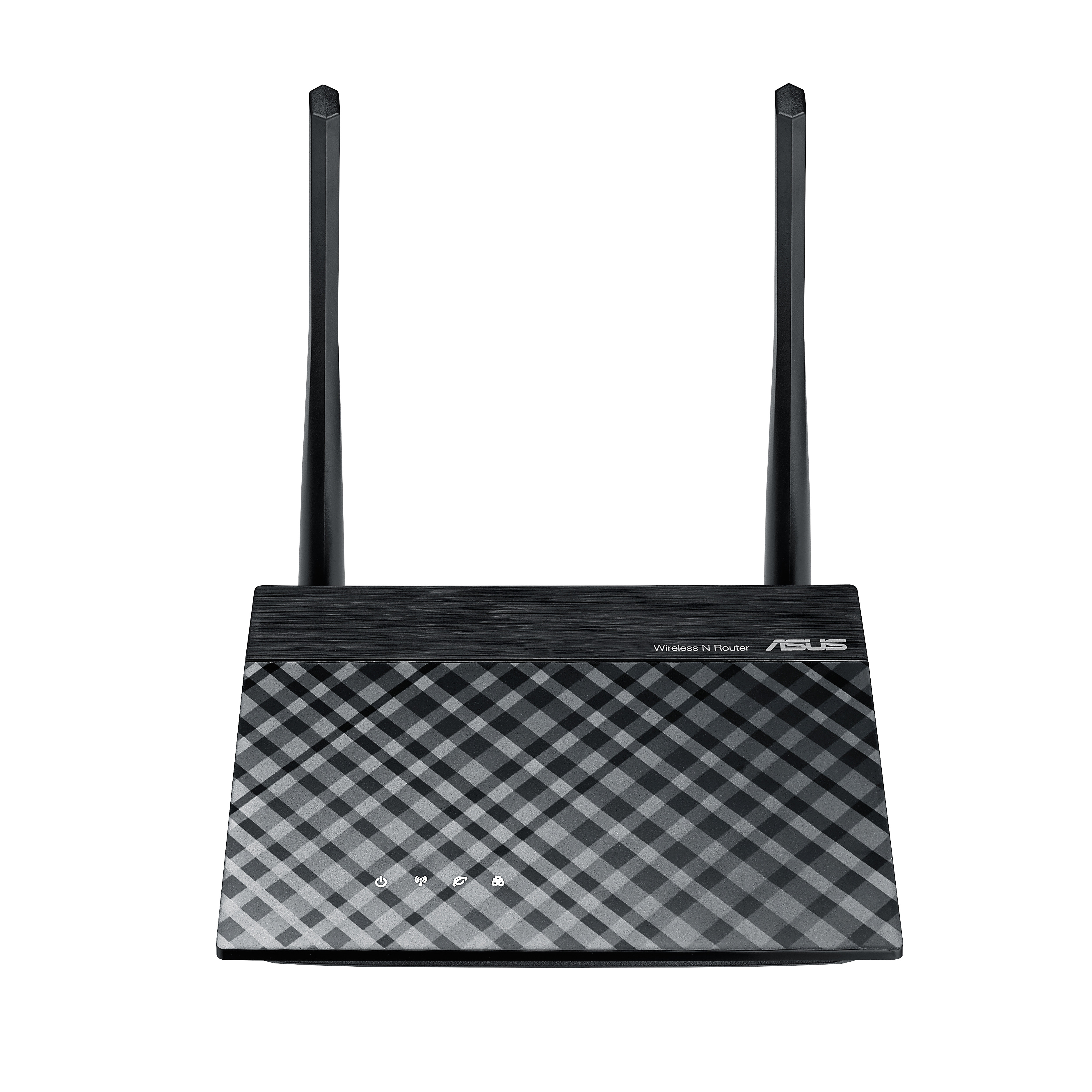 WiFi router Asus RT-N12E AP/router/extender, 4x LAN, 1x WAN, 2x 5dBi, (2,4GHz, 802.11n) 300Mbps 90-IG29002M03-3PA0
