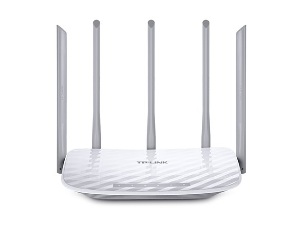 WiFi router TP-Link Archer C60 AC1350 dual AP/router, 4x LAN, 1x WAN, / 450Mbps 2,4/ 867Mbps 5GHz + dárek IP TV zdarma