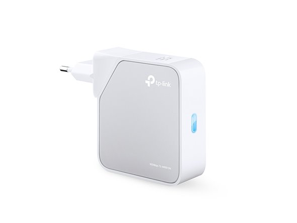 WiFi router TP-Link TL-WR810N Mini pocket AP/router, 1x WAN (2,4GHz, 802.11n) 300Mbps