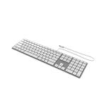Wired USB-C Keyboard Apple Silver UK 103218543