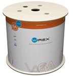 WIREX Instalační kabel CAT6A U/FTP LSOHFR / B2CA 500m cívka oranžový WIC-6A-UF-PE-50-BL