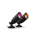 WiZ LW 2xLED 2ks LED Outdoor reflektory 8720169071599 27-50K RGB