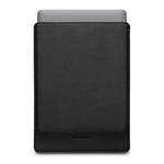 Woolnut Leather Sleeve for Macbook Pro/Air 13 - Black WNUT-MBP13-S-102-BK