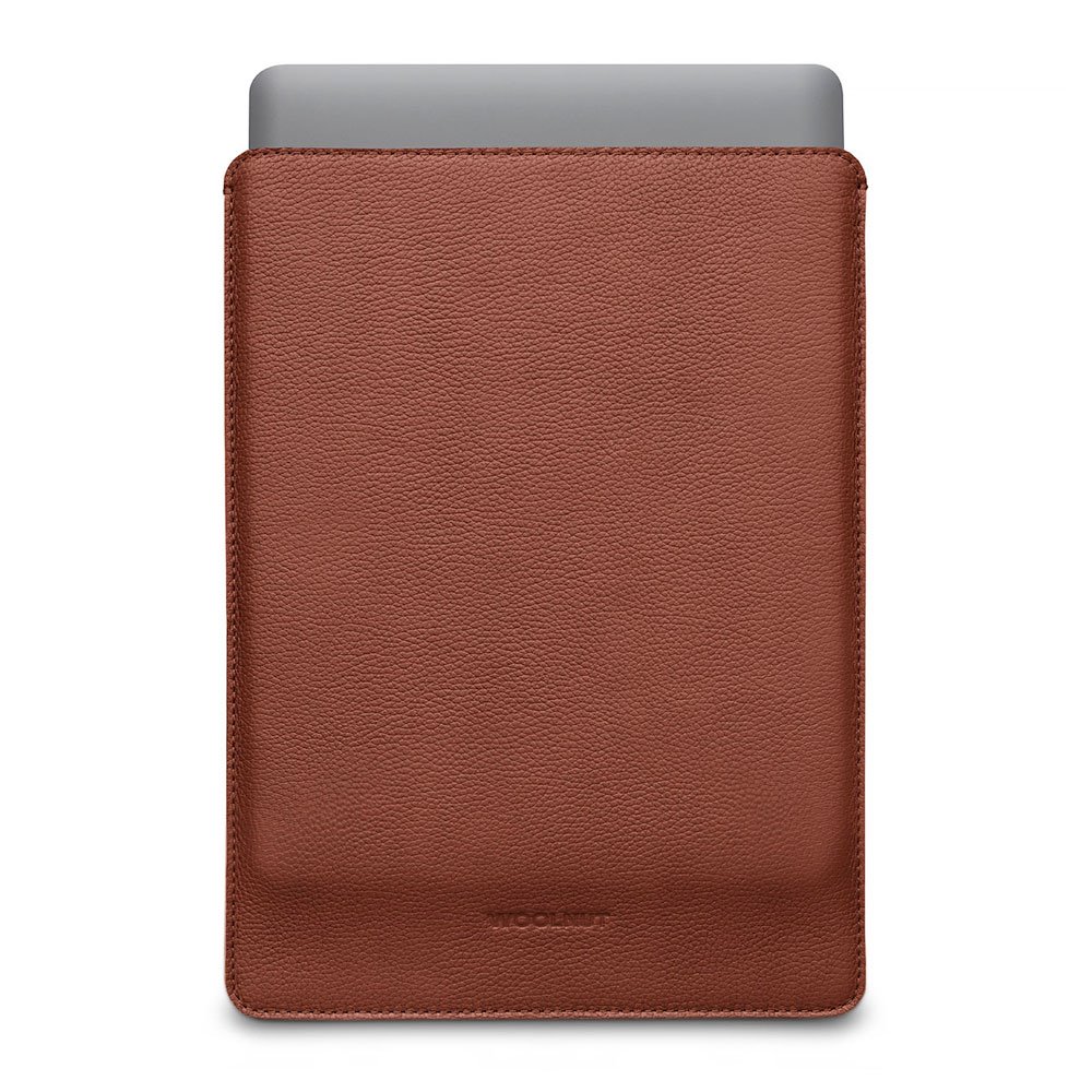 Woolnut Leather Sleeve for Macbook Pro/Air 13 - Cognac WNUT-MBP13-S-119-CB