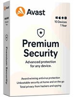 _Nová Avast Premium Security Multi-Device 1 licence na 12 měsíců (až na 10 PC ) APSMEN12EXXA010