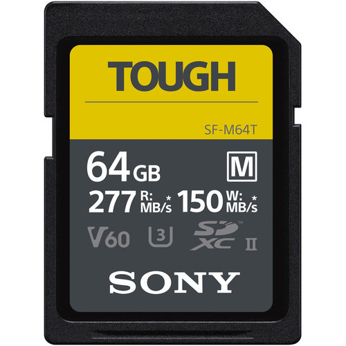 Tough SD řady M - 277 MB/s (čtení), 150 MB/s (zápis) SFM64T.SYM