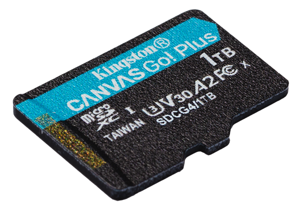 1 TB . microSDXC karta Kingston Canvas Go Plus Gen4 bez adaptéra SDCG4/1TBSP