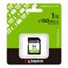 1 TB .SDXC karta Kingston Canvas Select Plus SD U3, V30 (r150MB/s) SDS3/1TB
