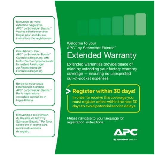 1 Year Extended Warranty (Renewal or High Volume) WEXTWAR1YR-SP-01A