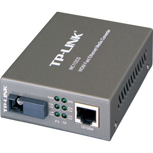 10/100 Mbps RJ45 to 100 Mbps Single-mode SC WDM Bi-Directional Fiber Converter PORT: 1× 100Mbps SC Port, 1× 10/1 MC111CS