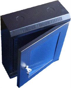 10" rack jednodílný 9U/140 DATACOM černý Skl. dv. 7042