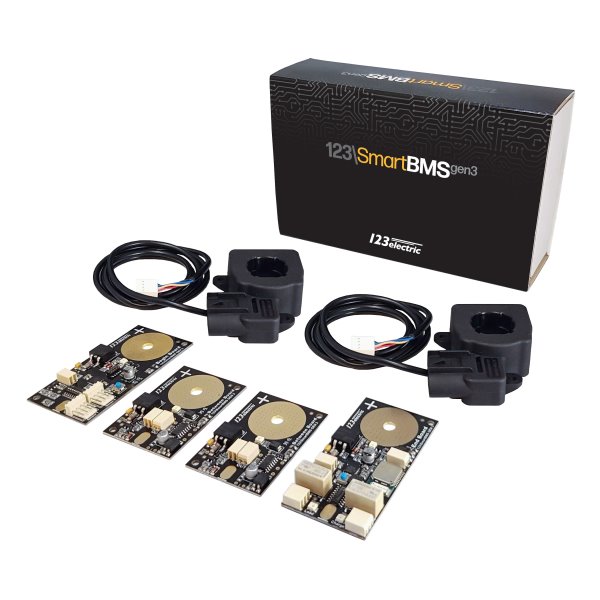123electric BMS123 Smart Gen3 - kompletní sada (4 články) s Bluetooth 4.0 BMS123SM-G3-SET