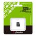 128 GB . microSDXC karta Kingston Canvas Select Plus U1, V10, A1 (r/w 150MB/s) SDCS3/128GBSP