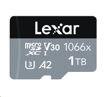 128GB Lexar® High-Performance 1066x microSDXC™ UHS-I, up to 160MB/s read 120MB/s write C10 A2 V30 U3 LMS1066128G-BNANG