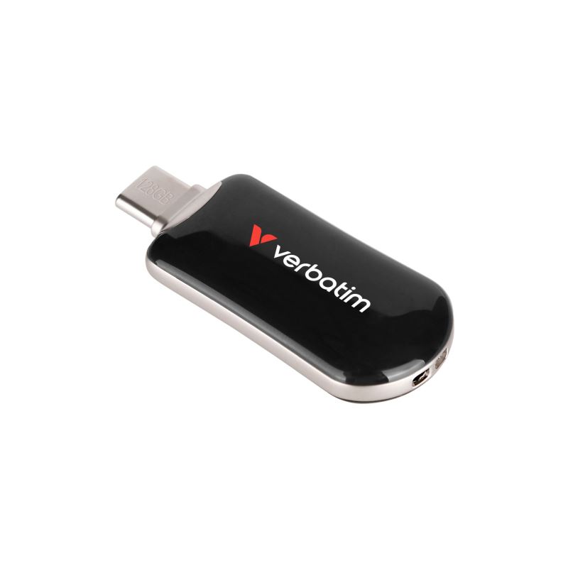 128GB USB Flash 3.2 Gen 1 Plectra USB-C černá Verbatim 0023942302254