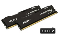 16GB 2666MHz DDR4 Non-ECC CL15 DIMM (Kit of 2)HyperX FURY Black Series HX426C15FBK2/16