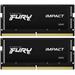 16GB 4800MHz DDR5 SODIMM 8x2 FURY KF548S38IBK2-16