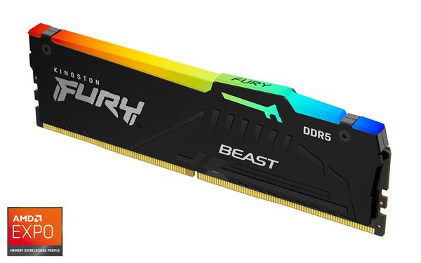 16GB 6000 DDR5 DIMM FURY Beast RGB KF560C36BBEA-16