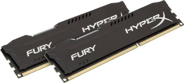16GB DDR3-1333MHz Kingston HyperX Fury Black,2x8GB HX313C9FBK2/16