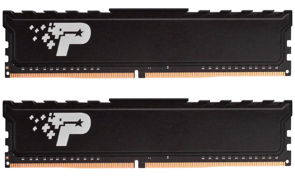 16GB DDR4-2666MHz Patriot CL19 s chladičem, 2x8GB PSP416G2666KH1