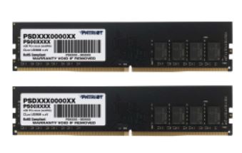 16GB DDR4-3200MHz Patriot CL22, kit 2x8GB PSD416G3200K