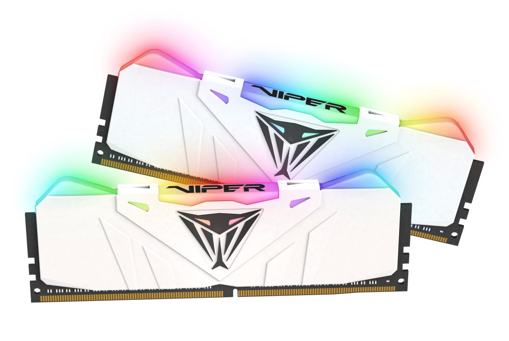 16GB DDR4-3600MHz RGB Patriot CL18, kit 2x8GB bílá PVR416G360C8KW