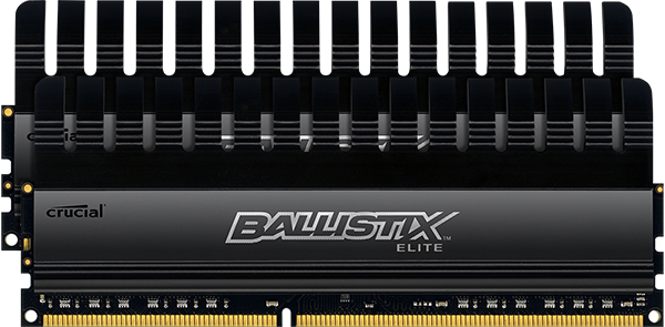 16GB kit DDR3 - 2133 MHz Crucial Ballistix Elite CL11 UDIMM 1,65V TS, 2x8GB BLE2C8G3D21BCE1