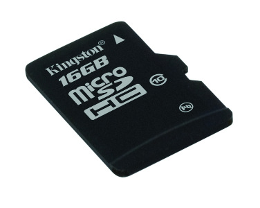 16GB Micro SDHC Kingston - class 10 (bez adaptéru) SDC10/16GBSP
