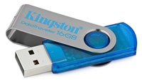 16GB USB DataTraveler 101 (Cyan) 2.0 KINGSTON DT101C/16GB