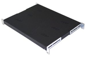 19” polička A3 perf. hl.450mm, max.80 kg černá RAX-UP-450-A4