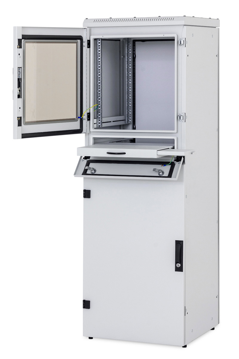 19" rack stojanový průmyslový 37U/600x800 IP54 RPE-37-A68-CAX-A1