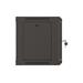19" RACKOVÁ SKŘÍŇ PRO MONTÁŽ NA STĚNU 6U/540X350 (FLAT PACK) S PROSKLENÝMI DVEŘMI ČERNÁ LANBERG WF03-5306-10B