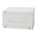 19"rozvaděč jednodí. 6U/400mm FLAT-PACK plech.dv. RXA-06-CS4-CAX-A1