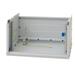 19"rozvaděč jednodí. 6U/400mm FLAT-PACK plech.dv. RXA-06-CS4-CAX-A1