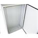 19" venkovní vodotěsný rozvaděč s krytím IP55, 22U, hloubka 250mm, šedý WEH-22U-6025100