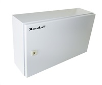 19" venkovní vodotěsný rozvaděč s krytím IP55, 6U, hloubka 180mm, šedý WEH-6U-601836