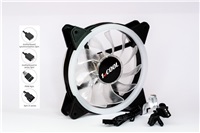 1stCOOL Fan AURA EVO Dual Ring ARGB ventilátor 12cm F12-AURA-EVO-DR