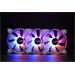 1stCOOL Fan KIT AURA EVO 1 ARGB, 3x Dual Ring fan + ARGB Nano controller KIT-AURA-EVO-CR