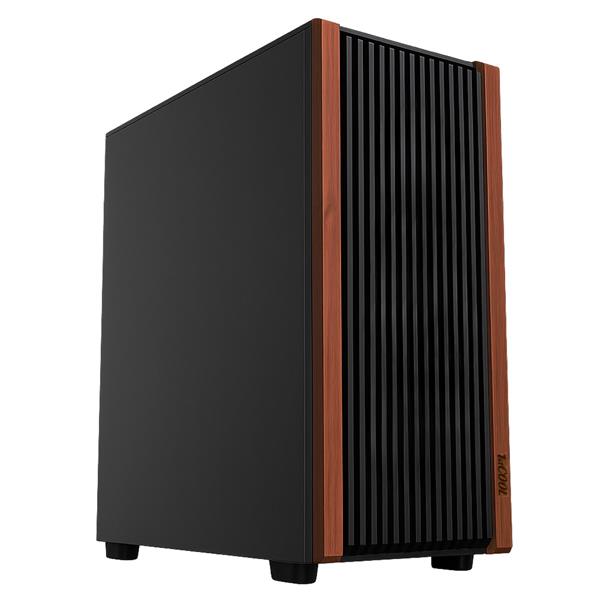 1stCOOL G6 Noble Wood Decor, skrinka ATX, USB3.0, USB-C, 3x ventilátor ML-G6-NOBLE-USBC