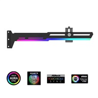 1stCool Podpěra GPU Kovový držák ARGB, černá UP-H02-B-ARGB