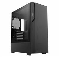 1stCOOL skříň GAMER 5, Mid tower, AU, USB 3.0, USB-C, bez zdroje, černá ML-GAMER5-AU-USB3