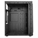 1stCOOL skříň MONSTER, middle tower, AU, USB 3.0, bez zdroje, sRGB fan, průhledná bočnice, černá MD-MONSTER-AU-USB3-TS
