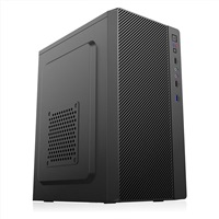 1stCOOL skříň STEP 4, micro tower, AU, USB 3.0, bez zdroje, černá MC-STEP4-AU-USB3