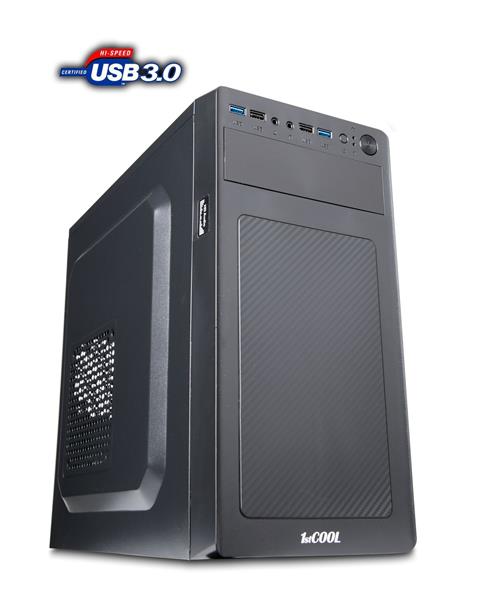 1stCOOL STEP 3, ver.2, skrinka mATX, 2x USB3.0, čierna MC-STEP3-AU-USB3