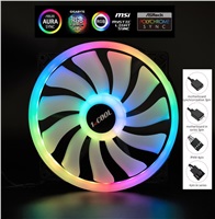 1stCOOL Ventilátor AURA EVO, 200mm, ARGB F20-AURA-EVO-R
