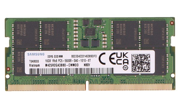 2-Power 16GB DDR5 5600MHz CL40 SoDIMM DOŽIVOTNÍ ZÁRUKA ) MEM7904A