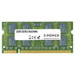 2-Power 2GB PC2-6400S 800MHz DDR2 CL6 SoDIMM 2Rx8 (DOŽIVOTNÍ ZÁRUKA) MEM4302A