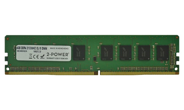 2-Power 4GB PC4-17000U 2133MHz DDR4 CL15 Non-ECC DIMM 1Rx8 ( DOŽIVOTNÍ ZÁRUKA ) MEM8902A