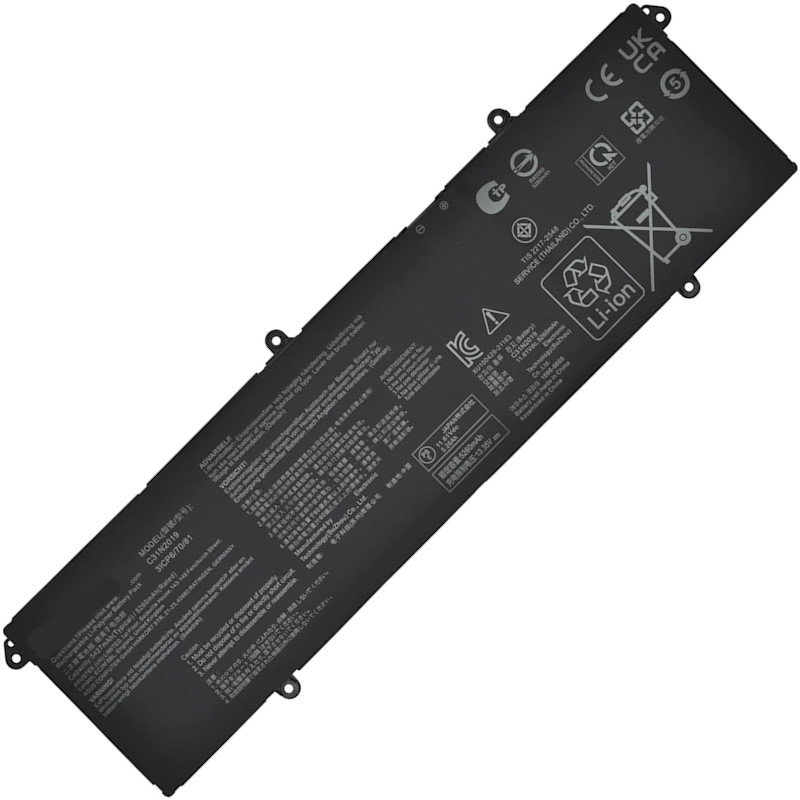 2-POWER Baterie 11,1V 4100mAh pro ASUS K3605ZC, K6400ZC, P3400CPA, P3400CPH, X3400PA 77051223